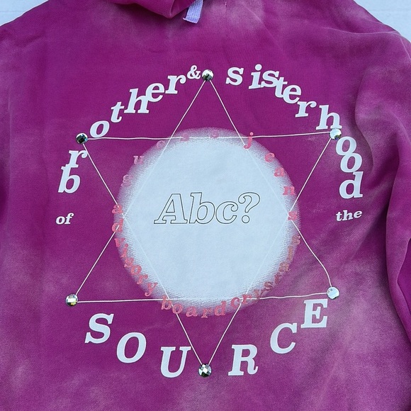 New AUTHENTIC Advisory Board Crystal X GUESS Hoodie UNISEX SZ XL - Picture 4 of 7